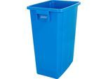Probbax Robuster Wertstoffsammler, 60 l, blau