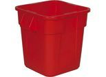 Rubbermaid Universalcontainer BRUTE®, quadratisch, Inhalt 106 l, rot