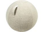 VLUV STOV Sitzball, Stoff-Ausführung, 600 - 650 mm, kieselgrau
