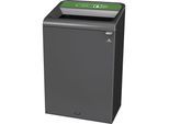 Rubbermaid Wertstoffsammler Configure™, verzinkter Stahl, Volumen 57 l, grün