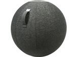 VLUV STOV Sitzball, Stoff-Ausführung, 700 - 750 mm, anthrazit