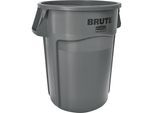 Rubbermaid Universalcontainer BRUTE®, rund, Inhalt 166 l, grau