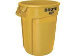 Rubbermaid Universalcontainer BRUTE®, rund, Inhalt 121 l, gelb