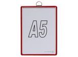 Tarifold Hänge-Klarsichttasche, für Format DIN A5, rot, VE 10 Stk