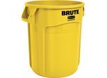 Rubbermaid Universalcontainer BRUTE®, rund, Inhalt 75 l, gelb