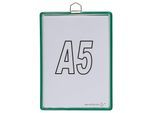 Tarifold Hänge-Klarsichttasche, für Format DIN A5, grün, VE 10 Stk