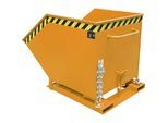 eurokraft pro Späne-Kippmulde, Volumen 600 Liter, gelborange