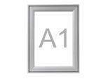 Premium-Klapprahmen, Aluminiumprofil, VE 2 Stk, für DIN A1, HxB 895 x 648 mm kaiserkraft