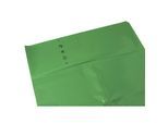 Großvolumen-Abfallsäcke PREMIUM, LDPE, 120 l, LxBxH 700 x 250 x 1200 mm, 50 µm, grün, VE 200 Stk kaiserkraft