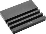 Zubehöraufbewahrungsständer ZWILLING "Schneidbrett-Ständer", schwarz, B:10,5cm H:1,2cm T:12,5cm, Holzwerkstoff, Geschirrständer, für bis zu 3 Schneidbretter