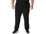 Laufhose ASICS "ASICS CORE WOVEN PANT", Herren, Gr. XXL, N-Gr, schwarz (performance schwarz), Obermaterial: 87% Polyester, 13% Elasthan, Hosen Laufhose