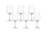 Leonardo Gläserset , Transparent , Glas , 6-teilig , 700 ml , Gläser, Gläsersets