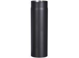 Ofenrohr FIREFIX, schwarz, B:15,4cm H:50cm L:15,4cm, Stahlblech, Rohre, 500 mm lang