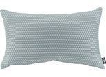 Dekokissen H.O.C.K. "Miss Dots Kissen", grün (lindgrün, gepunktet), B:30cm H:10cm L:50cm, Baumwolle, Polyester, Dekokissen_Sitzkissen_Kissenhüllen, mit Punkten, Kissenhülle mit Füllung, 1 Stück