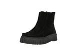 Stiefel CLARKS "Torhill Cozy", Damen, Gr. 36, schwarz, Leder, Schuhe Stiefel, mit kuscheligem Futter