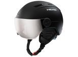 Head - Kid's Mojo Visor S2 (VLT 20%) - Skihelm Gr 52-56 cm - XS/S schwarz/grau