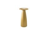SIGOR Blumenvase Akku-Tischleuchte LED Nuflair 24cm Flex-Mood IP54 USB-C dimmbar goldfarben