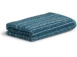 Handtücher MÖVE "Tide", lagoon, aqua, B:50cm L:100cm, Walkfrottier, Handtücher, im Jacquard-Design