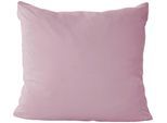 Kissenbezug PRIMERA "Primera Mako-Feinjersey Kissenbezug im Doppelpack", lila (mauve), B:80cm L:80cm, Feinjersey, Obermaterial: 100% Baumwolle, Kissenbezüge, Kissenbezug, In vielen Uni-Tönen