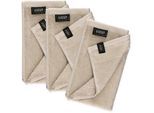 Gästehandtücher "Sense", beige, B:30cm L:50cm, Frottee, Obermaterial: 100% Baumwolle, SCHÖNER WOHNEN-KOLLEKTION, Handtücher, mit Velourborte, hautschmeichelnde Airtouch Qualität, super weich