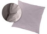 Kissenbezüge PRIMERA "Kissenbezüge »Stone Washed«, Primera (2 Stück)", rosa, B:40cm L:40cm, Renforcé, Obermaterial: 100% Baumwolle, Kissenbezüge, mit Stone-Washed Optik
