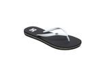 Sandale DC SHOES "Spray", Damen, Gr. 6(37), schwarz-weiß (schwarz, weiß), Obermaterial: Synthetikmaterial / Außensohle: EVA., Schuhe Sandale