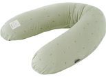 Stillkissen TRÄUMELAND "Stillkissen elastisch Fiore grün", grün, B:40cm L:180cm, Bezug: 100% Baumwolle. Füllung: 100% Polyester, Funktionskissen