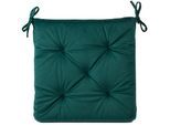 Sitzauflage GÖZZE "California", dunkelgrün, B:40cm H:4cm, Polyester, Polsterauflagen