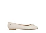 Lauren Ralph Lauren Ballerinas - Jayna Flats Ballet - Gr. 37 (EU) - in Creme - für Damen