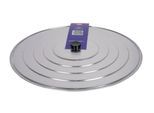 Pfannendeckel "Garcima für Party Pfanne 50 cm", silber (silberfarben), B:50cm, Aluminium, Deckel, Pfannendeckel