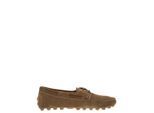 Tod's Loafer - Rubber Bubble Suede Boat - Gr. 6_5 - in Braun - für Damen