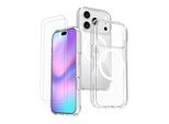 Hülle iPhone 17 Pro und 2 schutzfolien - TPU - Transparent
