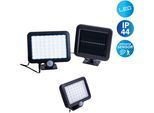 LED Solarleuchte NÄVE "Pepe", schwarz, B:5,5cm H:13cm L:15cm, Leuchten, Inkl. Bewegungsmelder Reichweite max. 5-8 m, Lichtfarbe: kaltweiß