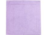 Badematte FRAMSOHN FROTTIER "Uni Basic Hotelmatte" Gr. 2, lila (lavendel), H:11mm, Baumwolle, Badematten, Badematte, große Farbpalette, Hergestellt in Österreich, Badezimmerteppich