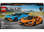 LEGO® Spielbausteine »LEGO® Speed Champions Lamborghini Revuelto und Huracán STO 77238«