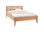 Linea Natura Bett, Buche, Holz, Buche, massiv, 120x200 cm, Schlafzimmer, Betten, Einzelbetten