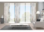 Schiebegardine VISION "LIZZA" Gr. 1, beige (naturfarben), B:60cm H:260cm, Polyester, Gardinen, SET,SCHIEBEVORHANG,BAMBUS,DIGITALDRUCK