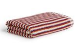 Handtücher MÖVE "Bliss bunt", berry, orange, B:50cm L:100cm, Walkfrottier, Jaquard-Walkfrottier, Handtücher, mit Perlstruktur