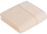 Handtuch VOSSEN "Pure", weiß (ivory), B:50cm L:100cm, Webfrottier, Obermaterial: 100% Baumwolle, Handtücher, Baumwolle & VEGAN, mit eleganter Veloursbordüre