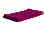 Gästehandtuch MÖVE "Bliss", berry, B:30cm L:50cm, Walkfrottier, Walkfrottier, Handtücher, mit Perlstruktur