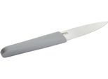Gemüsemesser WOLL "Cutting Edge", grau, Klingenlänge 9cm, Edelstahl, Kunststoff, Kochmesser, aus deutschem Edelstahl gemäß DIN 1.4116