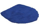 Badematte BATEX "Deckel Batex", blau (ocean), H:15mm, Polyacryl, Badematten, Badematte, extra weiches und pflegeleichtes Garn