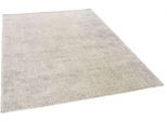 Teppich TOM TAILOR HOME "Groove" Gr. 2, silber (silberfarben), B:85cm H:15mm L:155cm, Viskose, Wolle, Teppiche, Teppich, modernes Design, edles Farbspiel, ideal im Wohnzimmer & Schlafzimmer