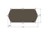 Tatonka - Tarp Wing 1 LT - Tarp braun