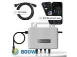 ECOFLOW Mikro-Wechselrichter 800 W EFStreamMI800W für Balkonkraftwerk, IP67 wetterfest, Plug-&-Play Installation, 2 MPPT, Bluetooth & WIFI, inkl. 5 m Anschlusskabel, Micro Inverter