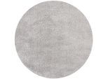 Teppich uni Grau Ø133 cm - LYNE Kadima Design