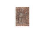 Jute-Teppich Orient Rot-Blau 120 x 170 cm - WENSLEY Kadima Design