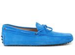 Tod's Low-Top Sneaker - New Laccetto Gommini Driving Shoes Loafers - Gr. 43,5 (EU) - in Blau - für Damen