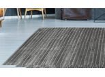 Teppich KAYOOM "Prime 110", grau (silber, multi), B:200cm H:15mm L:290cm, Viskose, Teppiche, Teppich, Handgefertigtes Unikat, sehr weiche Haptik, pflegeleicht