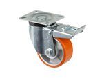 BS Rollen Lenkrolle N120.B90, m. Festst. m.Platte, Ø 100, B 40mm (N120.B90.102)
